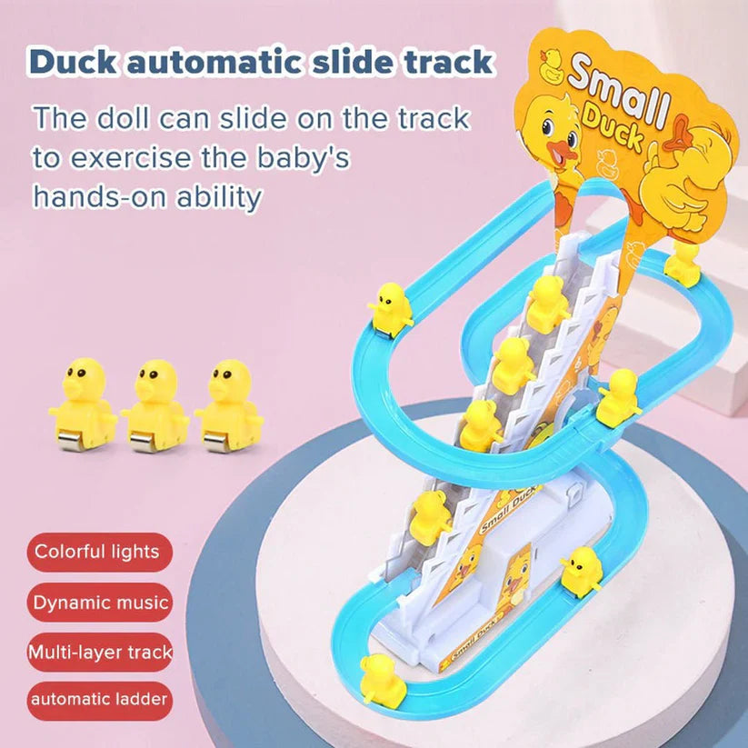 Baby Duck Climbing Stairs Toy For Kids